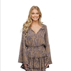 Buddy Love Zozo Elastic Waist Mini Dress